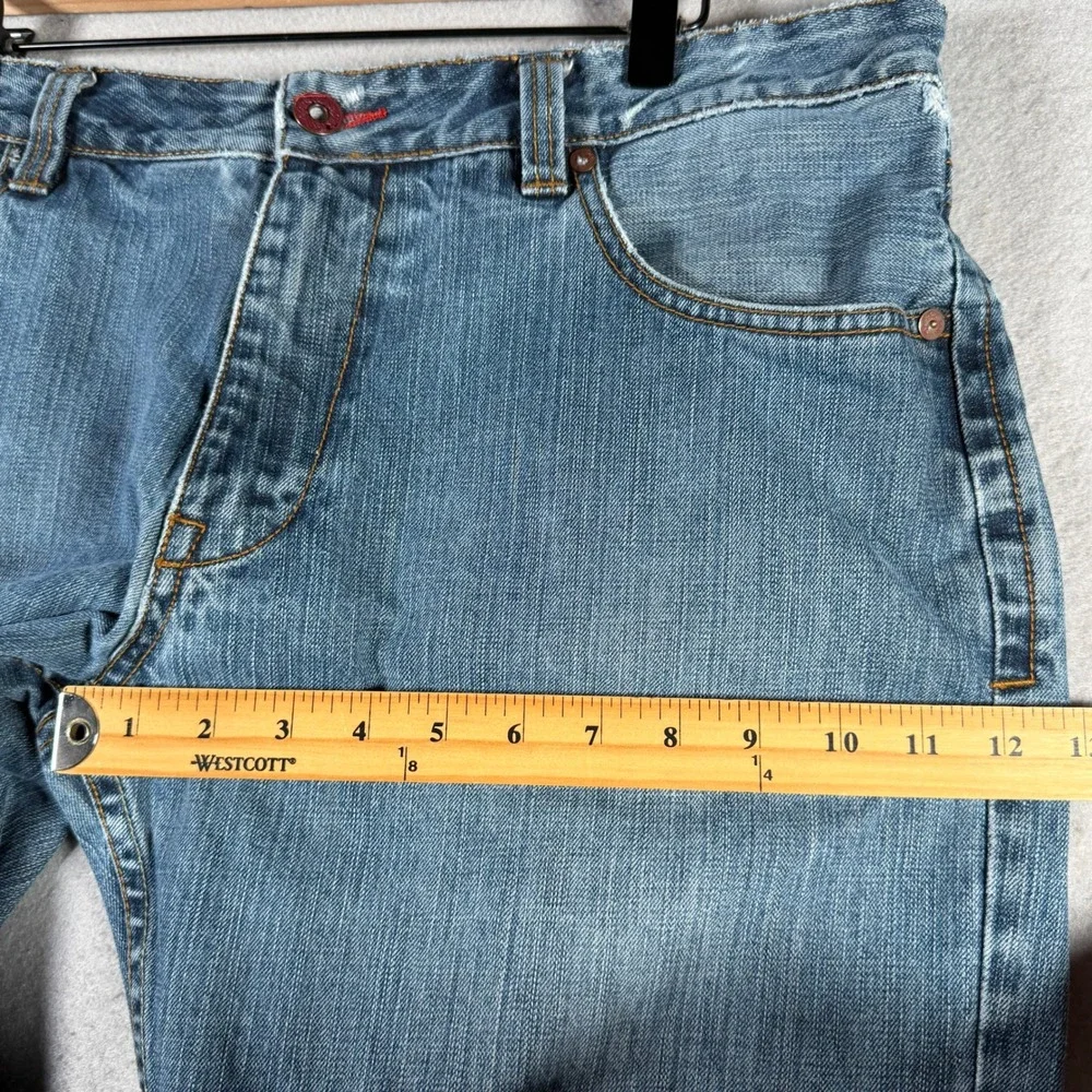 Quiksilver QuikJean Regular Fit Blue Denim Jeans Mens 36x28 FQSD1035S